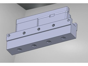 Aktualisiert ar 10 Oberer höher Empfänger Schraubstock Block ar10 dpms 3d print model - Mito3D