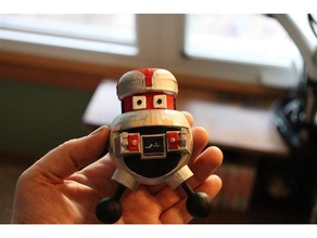 Vincent schwarz Loch Droide Roboter 3d print model - Mito3D