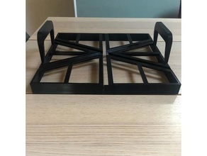 Pizza kesici kalibre 30x30 pizzabox 3d print model - Mito3D