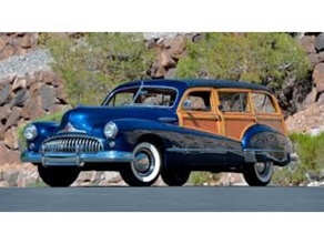 Buick súper inmuebles vagón 1948 1942 1946 1947 1949 1950 1951 1952 40s 50s americano coche vehiculo sedán estación Estados Unidos 3d print model - Mito3D