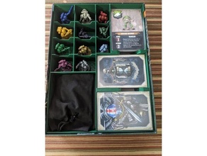 space marine adventures - labyrinth necrons + expansions organizer 3d print model - Mito3D