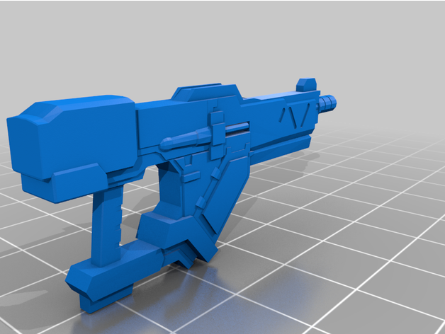 gun hexa gear 124 kotobukiya 3D print model - Mito3D