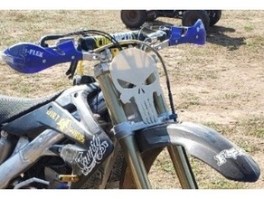 07 crf250r numara tabak Cezalandırıcı bisiklet crf crf250 kir Dirtbike Honda motokros motosiklet 3d print model - Mito3D