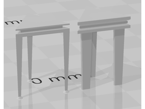 rétro moderne table calcul crâne studios 3d print model - Mito3D