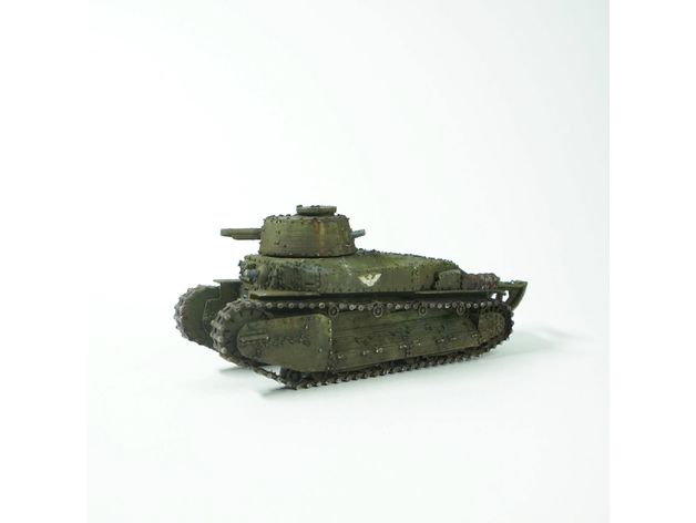 i go 89b tanque vou Japão japonês escala 89 3D print model - Mito3D