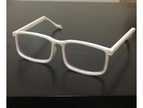 lunettes quotidien 3d lentilles 3d print model - Mito3D