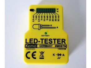 battery cover kemo electronic m087n led tester 3d print model - Mito3D