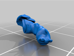 trench fighter shooting poses 3d print model - Mito3D