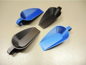 flour sugar shovel spoon scoop 3d print model - Mito3D