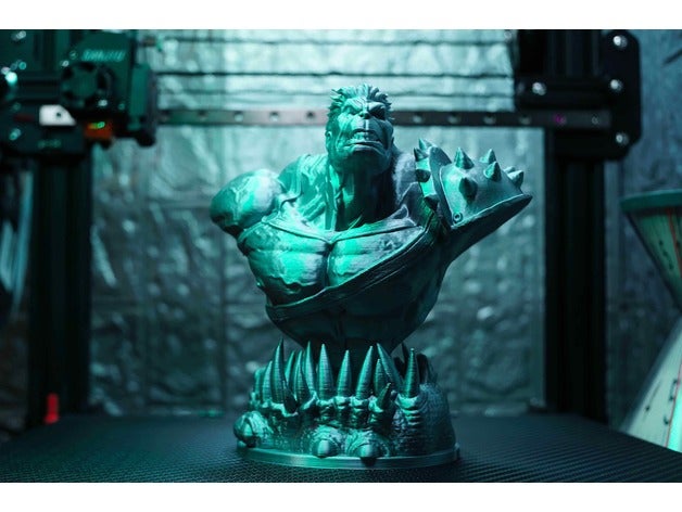 planet hulk bust support free remix avenger fanart hero ironman iron man marvel mcu thor 3D print model - Mito3D