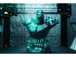 planeta casco busto apoyo gratis remezclar vengador arte fan héroe hombre Acero hierro maravilla mcu Thor 3d print model - Mito3D