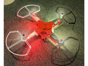 dji fantasma 2 struttura velivolo rinato drone 3d print model - Mito3D