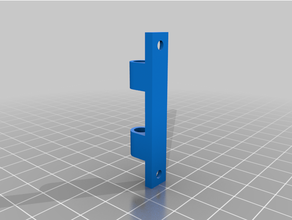 plastic door hinge 3d print model - Mito3D
