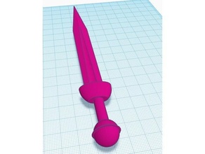 gladius sword model roman soldier short swords toy 3d print model - Mito3D