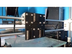 quick tool change mod - 3 1 printer ploter milling machine 3d parts cnc mount pen plotter 3d print model - Mito3D