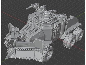 khorax liberation utility vehicle 40k genestealer cult gsc warhammer 3d print model - Mito3D