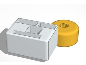 Tasse Halter Unterstützung Couch 3d print model - Mito3D