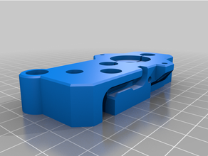 prusa mini remix dd extruders mount spool holder 3d print model - Mito3D