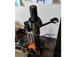 filament guider rouleau monter bobine titulaire soutien 3d print model - Mito3D