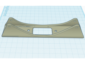 spool holder base mounting holes 3d print model - Mito3D