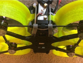 crossfire immortal antenna holder shendrone squirt v2 mount fpv shendrones tbs 3d print model - Mito3D
