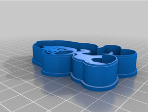 pj masks cookie cutters 3d print model - Mito3D