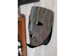mask wall mount 3d print model - Mito3D