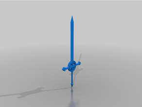 demon blood sword - adventure time 3d print model - Mito3D