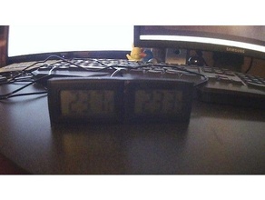 thermometer holder temprature 3d print model - Mito3D