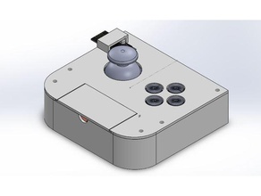 funduino oyun kumandası arduino kolu kalkan 3d print model - Mito3D