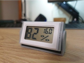 ayakta çerçeve mini dijital termometre vücut durum kılıf durmak 3d print model - Mito3D