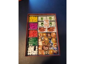 chinatown board game insert boardgame 3d print model - Mito3D