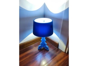 bourgie decoration floor lamp replica 3d print model - Mito3D