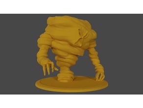 air elemental stratos creature dd dnd miniature 3d print model - Mito3D