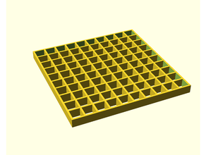 quadrado suporte 2 3d print model - Mito3D