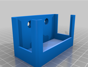 Lutron boîte pont mur monter 3d print model - Mito3D