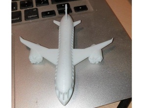 plane airline airplane aviation christmas created freecad decoration design project desk epic model rc scale toy 3d print model - Mito3D