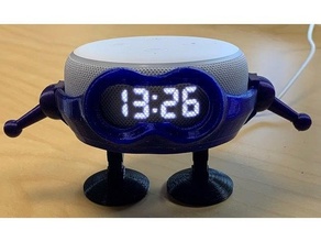 bambino aggiustalo robot In piedi amazon eco punto orologio 3rd generazione 3d print model - Mito3D