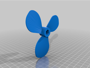 spinning fan spring tops toy 3d print model - Mito3D