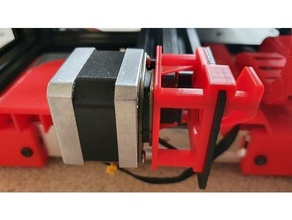 ender 3 pró y axis amortecedor pressione steppers yaxis eixo 3d print model - Mito3D