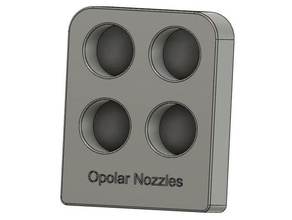 opolar nozzle holder 3d print model - Mito3D