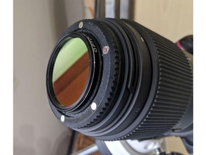 2'' filter adapter 67 mm lens 67mm m48 3d print model - Mito3D