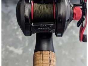 abu garcia black max iii spool release baitcaster baitcasting reel 3 fishing 3d print model - Mito3D