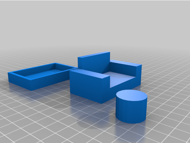 Kaptan'ın sandalye 375 inç rakamlar 3D print model - Mito3D