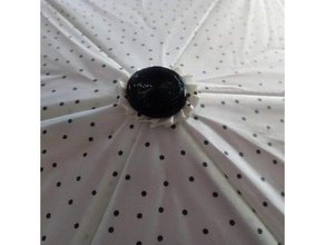 umbrella top punta paraguas 3d print model - Mito3D