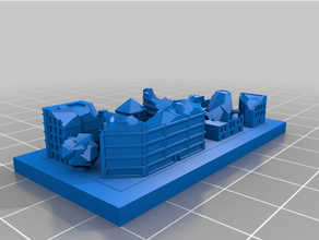 greeblecity ruins oops greeblecityruins 3d print model - Mito3D