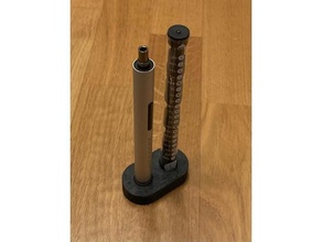 stand wowstick screwdriver & bits 3d print model - Mito3D