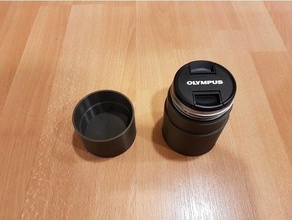 Olimpo zuiko micro 4 3 40 150 lente caso funda 3d print model - Mito3D