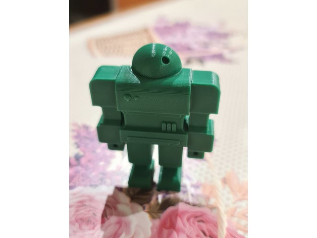 combat robot articulated toy 3D print model - Mito3D