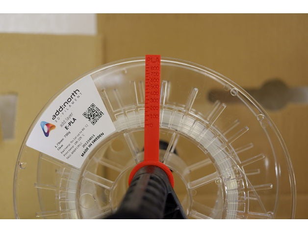 filamento estimador palo medición herramienta 3D print model - Mito3D